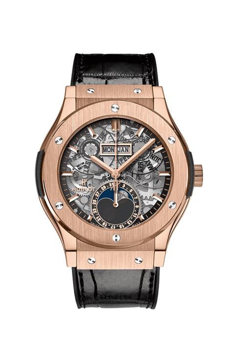 hublot classic fusion moonphase gold|Hublot classic fusion king gold.